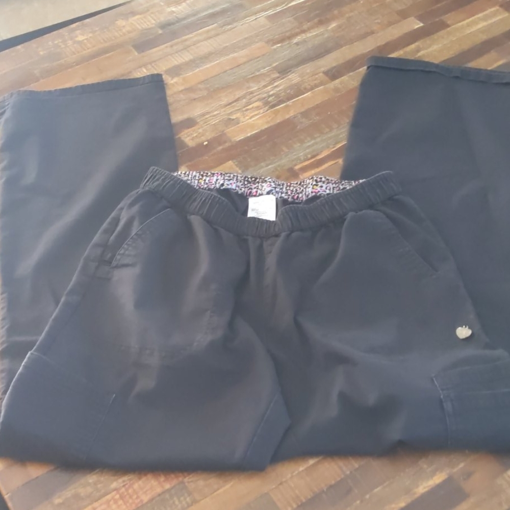Black scrub bottoms